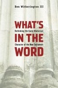 Cover: What's in the Word - Baylor University Press