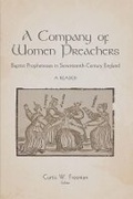 Cover: A Company of Women Preachers - Baylor University Press
