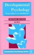 Cover: Developmental Psychology - Palgrave Macmillan