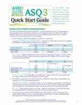 Cover: Ages & Stages Questionnaires (R) (ASQ (R)-3): Quick Start Guide (English) - Brookes Publishing Co