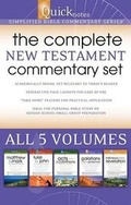 Cover: Quicknotes: The Complete New Testament Commentary Set, 5-Volume Set - Barbour Publishing Inc, U.S.
