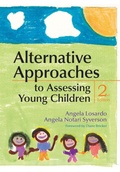 Cover: Alternative Approaches to Assessing Young Children - Brookes Publishing Co