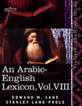 Cover: An Arabic-English Lexicon (in Eight Volumes), Vol. VIII - Cosimo Classics