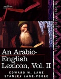Cover: An Arabic-English Lexicon (in Eight Volumes), Vol. II - Cosimo Classics