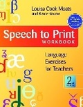 Cover: Speech to Print Workbook - Brookes Publishing Co