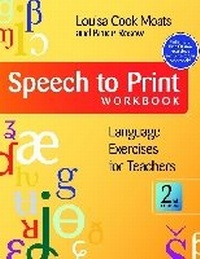 Enlarge image Cover: Speech to Print Workbook - Brookes Publishing Co