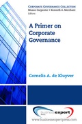 Cover: A Primer on Corporate Governance - Business Expert Press