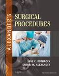 Cover: Alexander's Surgical Procedures - Mosby