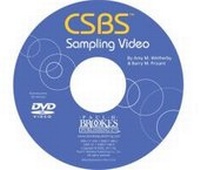 Enlarge image Cover: CSBS (TM) Sampling & Scoring DVD - Brookes Publishing Co