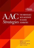 Cover: AAC Strategies for Individuals with Moderate to Severe Disabilities - Brookes Publishing Co