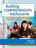 Cover: Building Comprehension in Adolescents - Brookes Publishing Co
