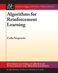 Cover: Algorithms for Reinforcement Learning - Morgan & Claypool Publishers