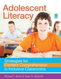 Cover: Adolescent Literacy - Brookes Publishing Co