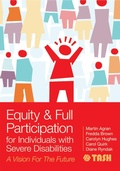Cover: Equity & Full Participation for Individuals with Severe Disabilities - Brookes Publishing Co