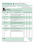 Cover: Parenting Interactions with Children: Checklist of Observations Linked to Outcomes (PICCOLO (TM)) Tool - Brookes Publishing Co