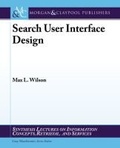 Cover: Search-User Interface Design - Morgan & Claypool Publishers