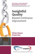 Cover: Insightful Quality: Beyond Continuous Improvement - Business Expert Press