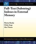 Cover: Full-Text (Substring) Indexes in External Memory - Morgan & Claypool Publishers