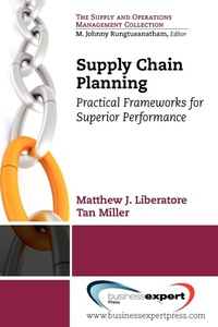 Abbildung von: Supply Chain Planning: Practical Frameworks for Superior Performance - Business Expert Press