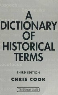 Enlarge image Cover: A Dictionary of Historical Terms - Palgrave Macmillan