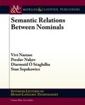 Cover: Semantic Relations Between Nominals - Morgan & Claypool Publishers