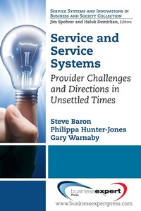 Enlarge image Cover: Service and Service Systems - Business Expert Press