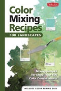 Cover: Color Mixing Recipes for Landscapes (Color Mixing Recipes) - Walter Foster Publishing