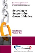 Cover: Sourcing to Support the Green Initiative - Business Expert Press