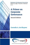 Cover: A Primer on Corporate Governance - Business Expert Press