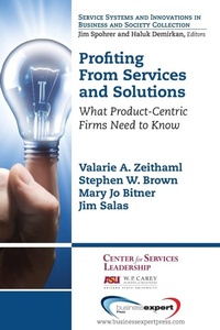 Enlarge image Cover: PROFITING FROM SERVICES AND SO - Business Expert Press