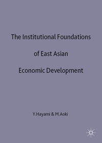 Enlarge image Cover: The Institutional Foundations of East Asian Economic Development - Palgrave Macmillan