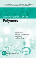 Cover: Characterization of Polymers - Momentum Press