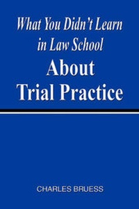 Abbildung von: What You Didn't Learn in Law School about Trial Practice - Dog Ear Publishing