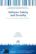 Cover: Software Safety and Security - IOS Press,US