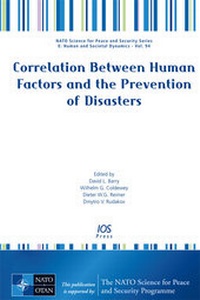 Enlarge image Cover: Correlation Between Human Factors and the Prevention of Disasters - IOS Press,US