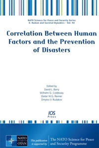 Enlarge image Cover: Correlation Between Human Factors and the Prevention of Disasters - IOS Press,US