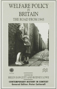 Enlarge image Cover: Welfare Policy in Britain - Palgrave Macmillan