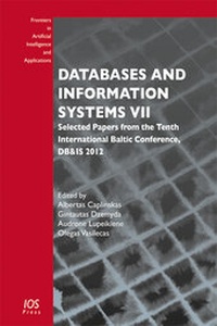 Enlarge image Cover: Databases and Information Systems VII - IOS Press,US