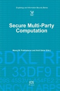 Cover: Secure Multi-Party Computation - IOS Press,US