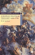 Cover: European Political Thought, 1600-1700 - Palgrave Macmillan