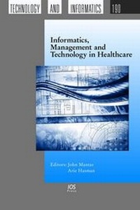 Enlarge image Cover: Informatics, Management and Technology in Healthcare - IOS Press,US