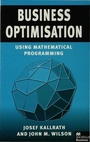 Cover: Business Optimisation - Palgrave Macmillan