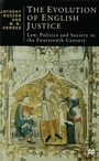 Cover: The Evolution of English Justice - Red Globe Press