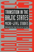 Cover: Transition in the Baltic States - Palgrave Macmillan