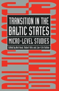 Enlarge image Cover: Transition in the Baltic States - Palgrave Macmillan