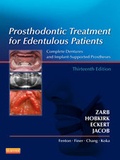 Cover: Prosthodontic Treatment for Edentulous Patients - Mosby