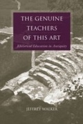 Cover: The Genuine Teachers of This Art - University of South Carolina Press