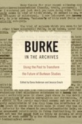 Cover: Burke in the Archives - University of South Carolina Press