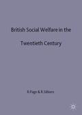 Cover: British Social Welfare in the Twentieth Century - Red Globe Press