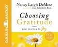 Cover: Choosing Gratitude - Oasis Audio, Div of Domain Communications